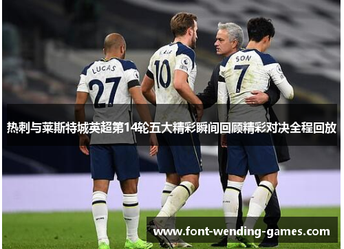 热刺与莱斯特城英超第14轮五大精彩瞬间回顾精彩对决全程回放