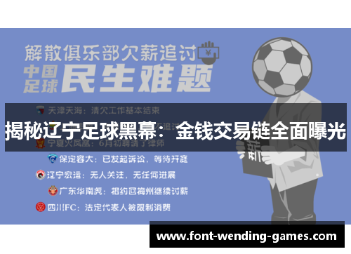 揭秘辽宁足球黑幕：金钱交易链全面曝光